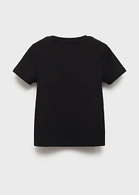Ribbed cotton T-shirt