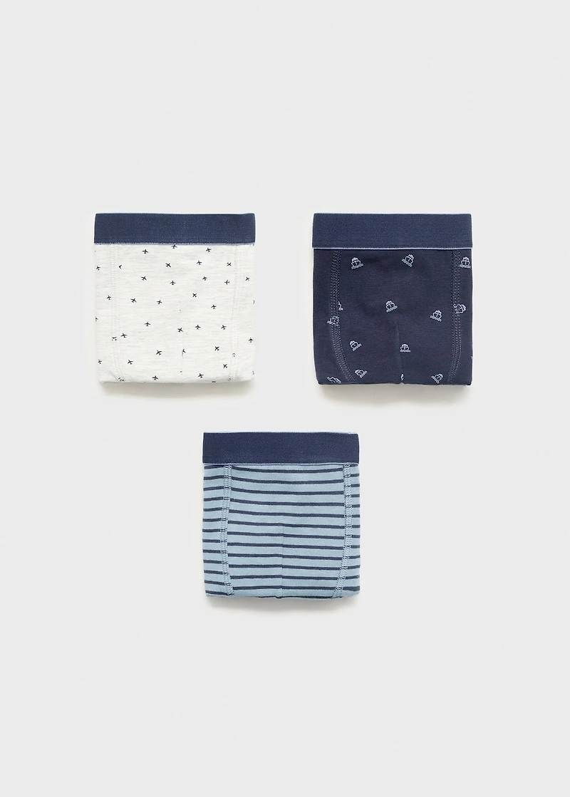 3-pack combined briefs