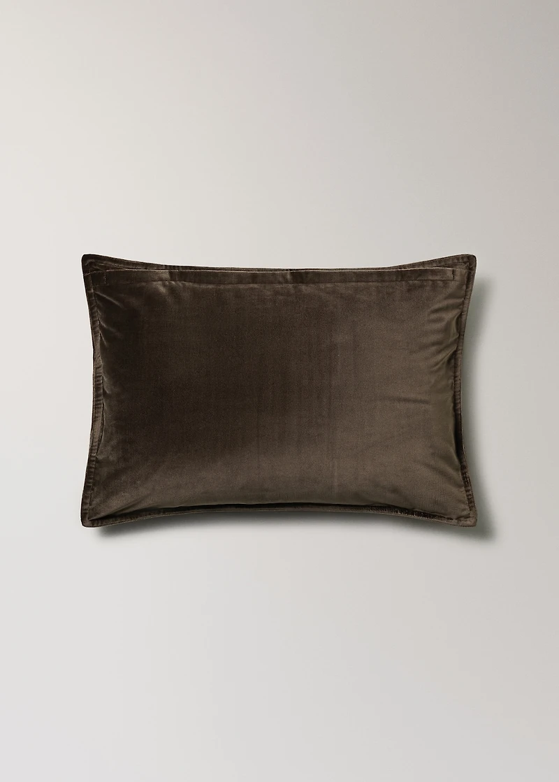 Velvet cushion cover 40x60 cm