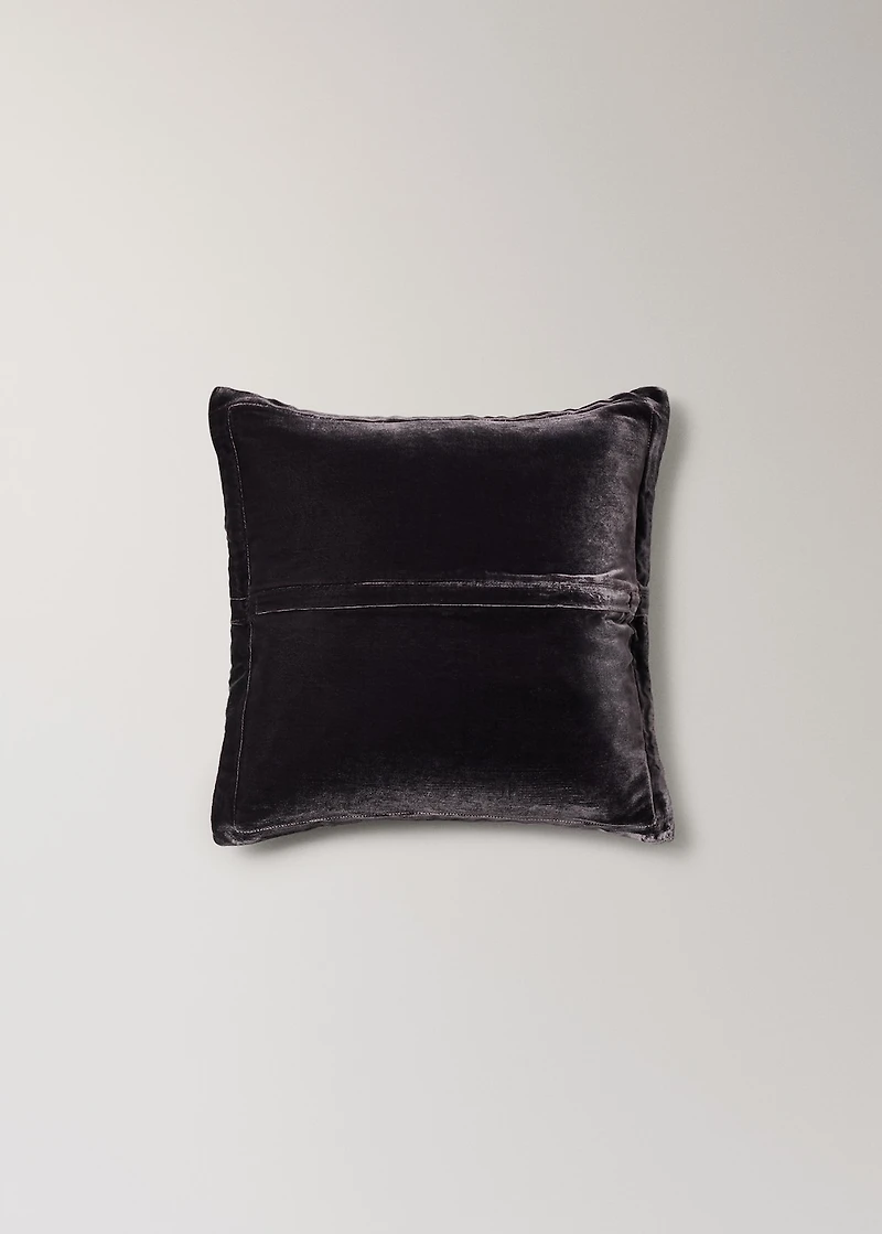 Silk velvet cushion cover 45x45 cm