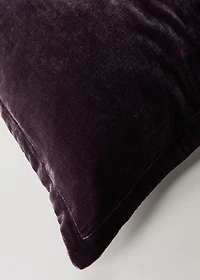 Silk velvet cushion cover 45x45 cm