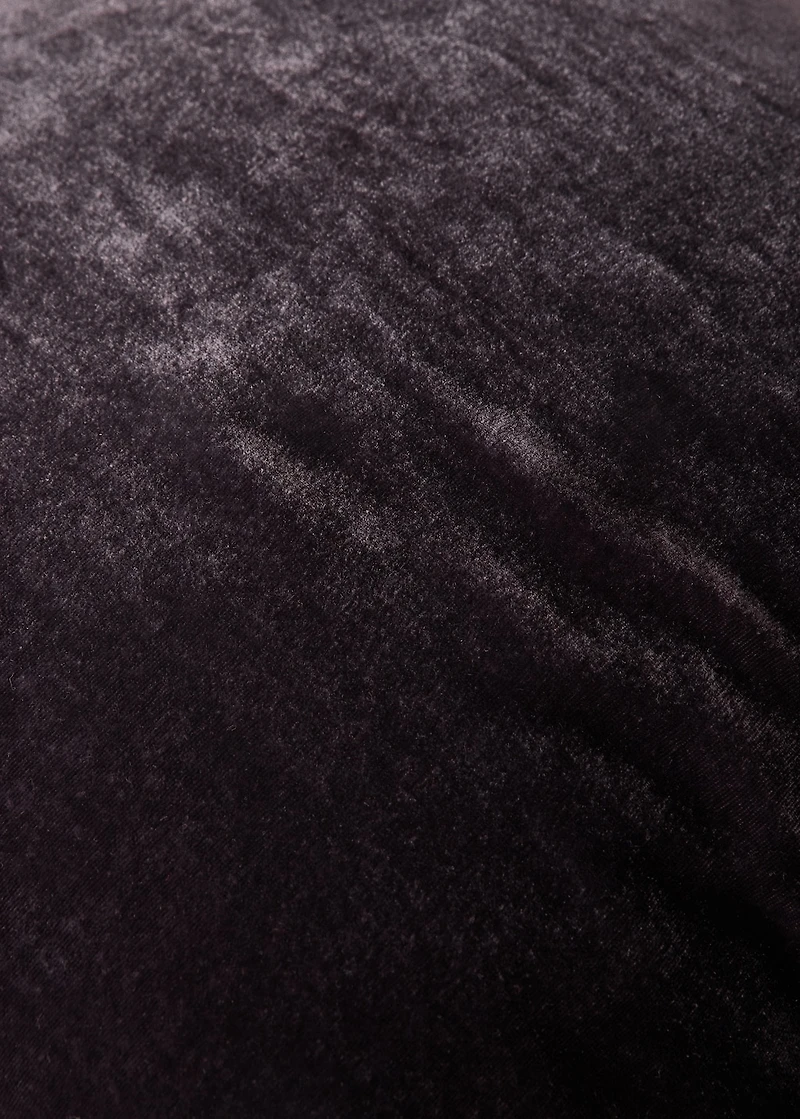 Silk velvet cushion cover 45x45 cm