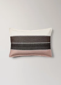 Cotton striped cushion cover 40x60 cm