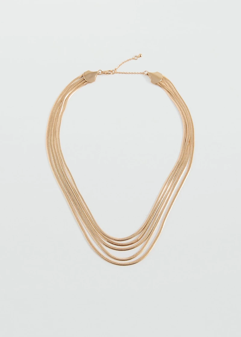 Multiple chain necklace