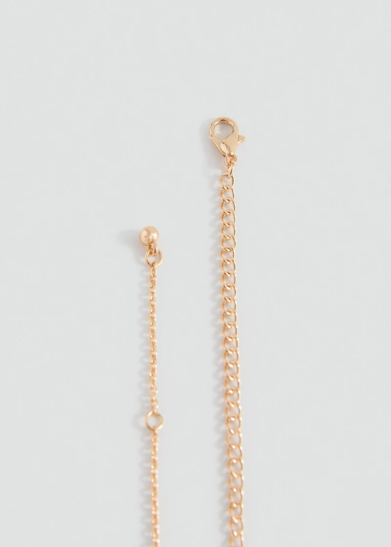 Beads pendant necklace