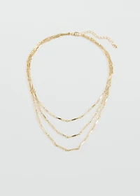 Multiple chain necklace