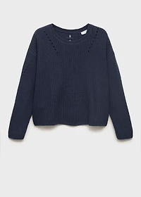 Oversize knit sweater