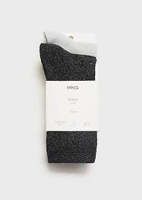2 pack lurex socks