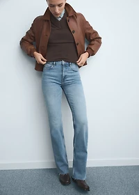 Fiona flared mid-rise jeans