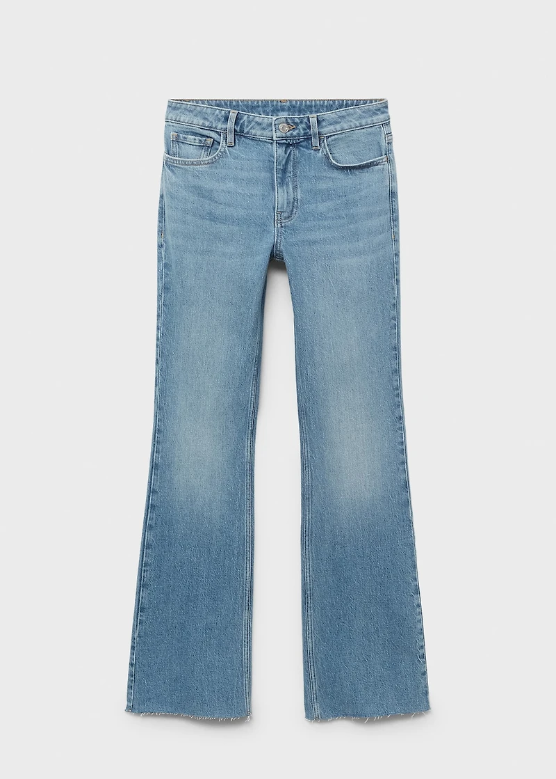 Fiona flared mid-rise jeans