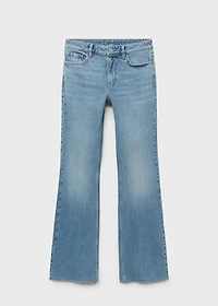 Fiona flared mid-rise jeans