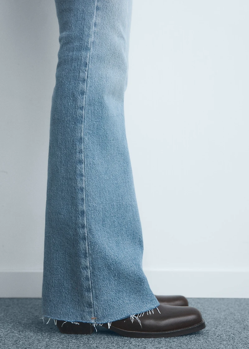 Fiona flared mid-rise jeans