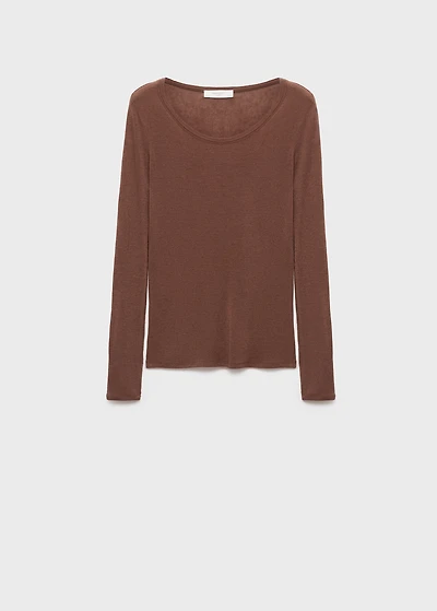 Cashmere pajama t-shirt