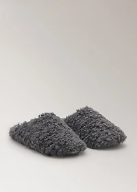 Shearling-effect sneakers