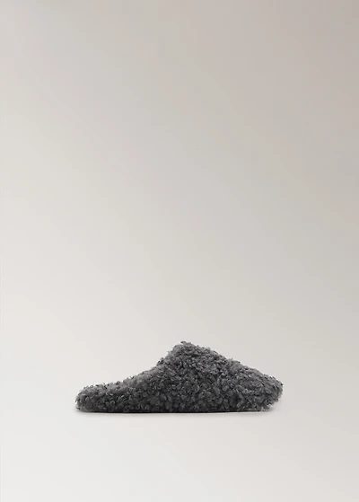Shearling-effect sneakers