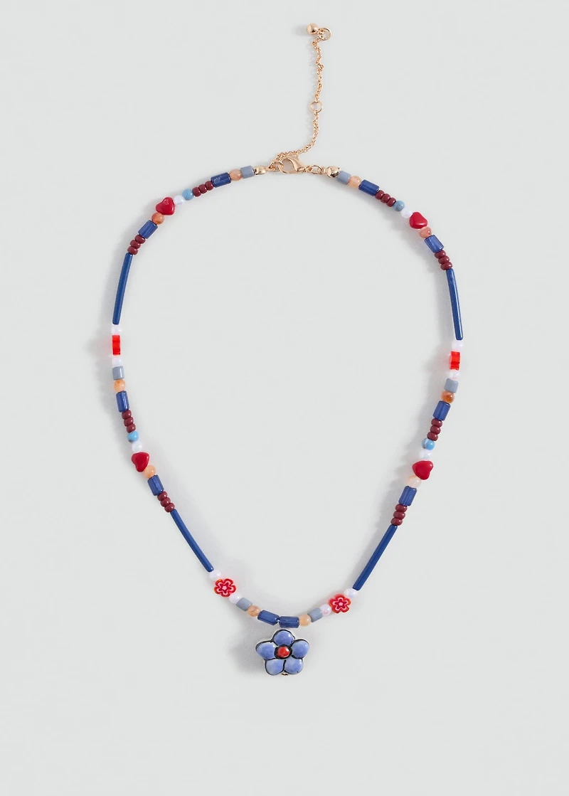 Mixed bead necklace