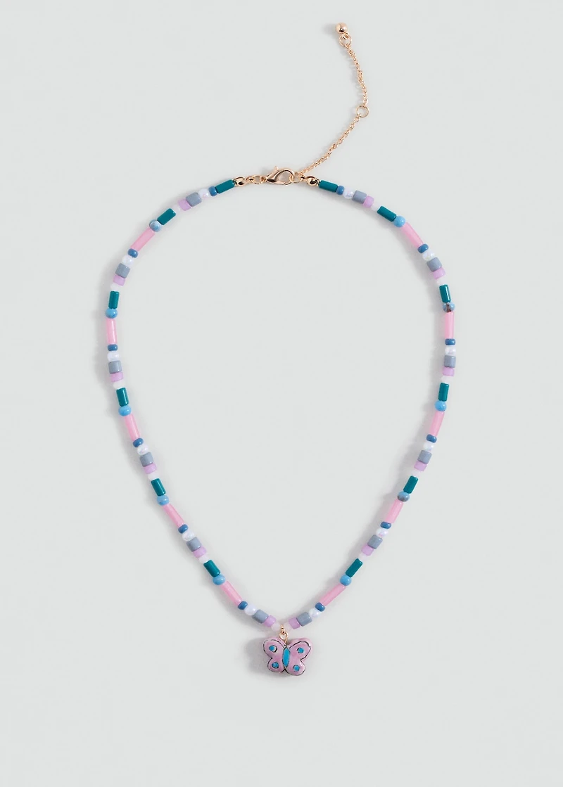 Mixed bead necklace