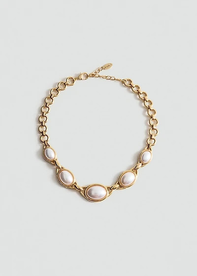 Mixed pearl necklace