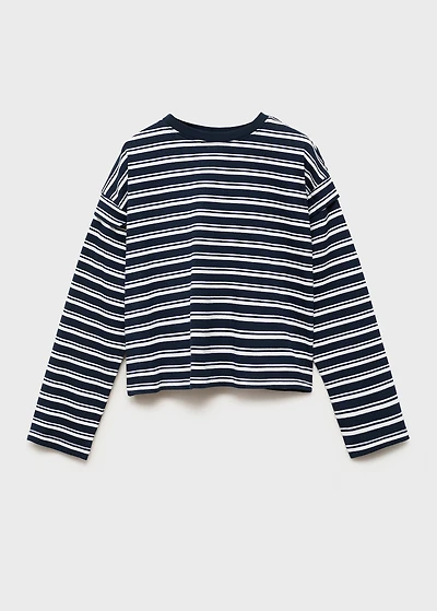 Striped long sleeves t-shirt