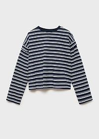 Striped long sleeves t-shirt