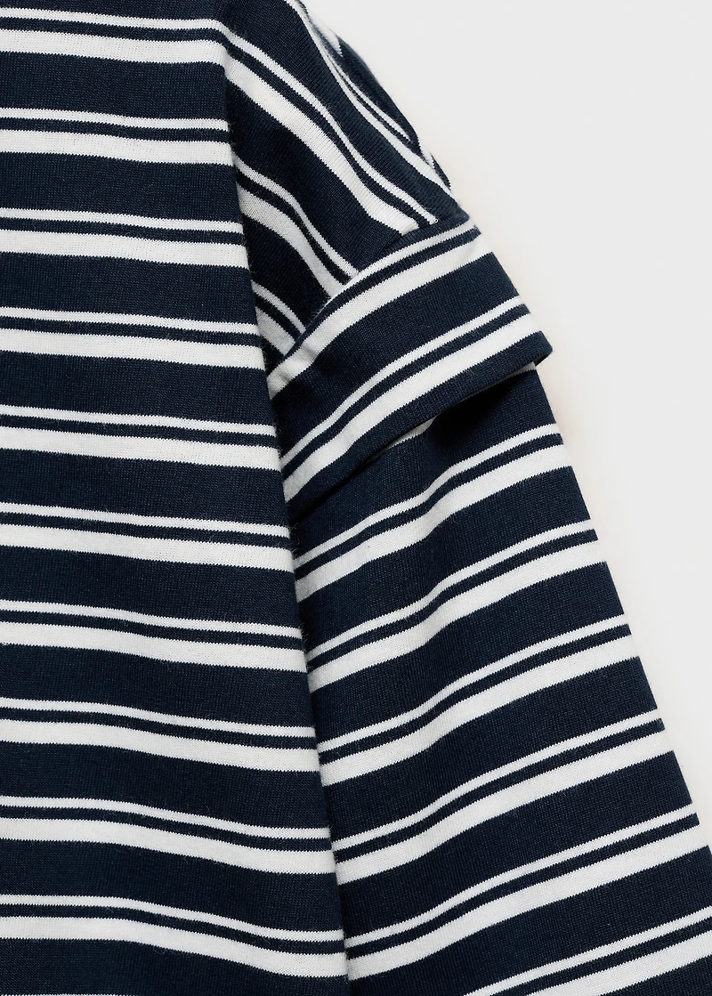 Striped long sleeves t-shirt