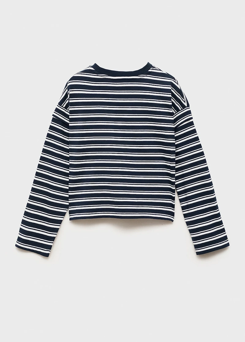 Striped long sleeves t-shirt