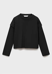 Sleeve detail t-shirt