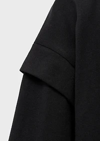 Sleeve detail t-shirt