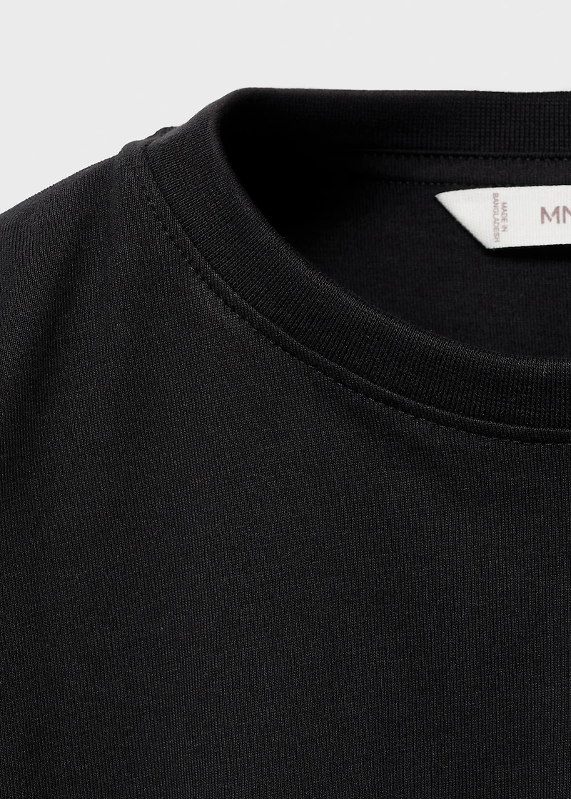 Sleeve detail t-shirt