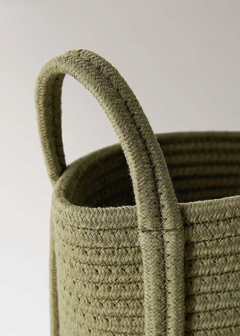 Small cotton children's basket