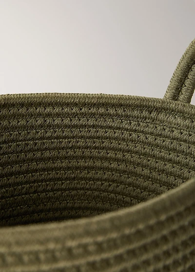 Small cotton children's basket