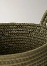 Small cotton children's basket