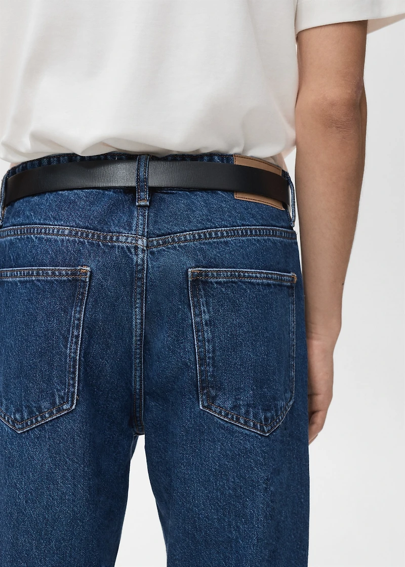 Sammy cropped carrot-fit jeans