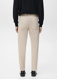 Ben cropped tapered-fit jeans