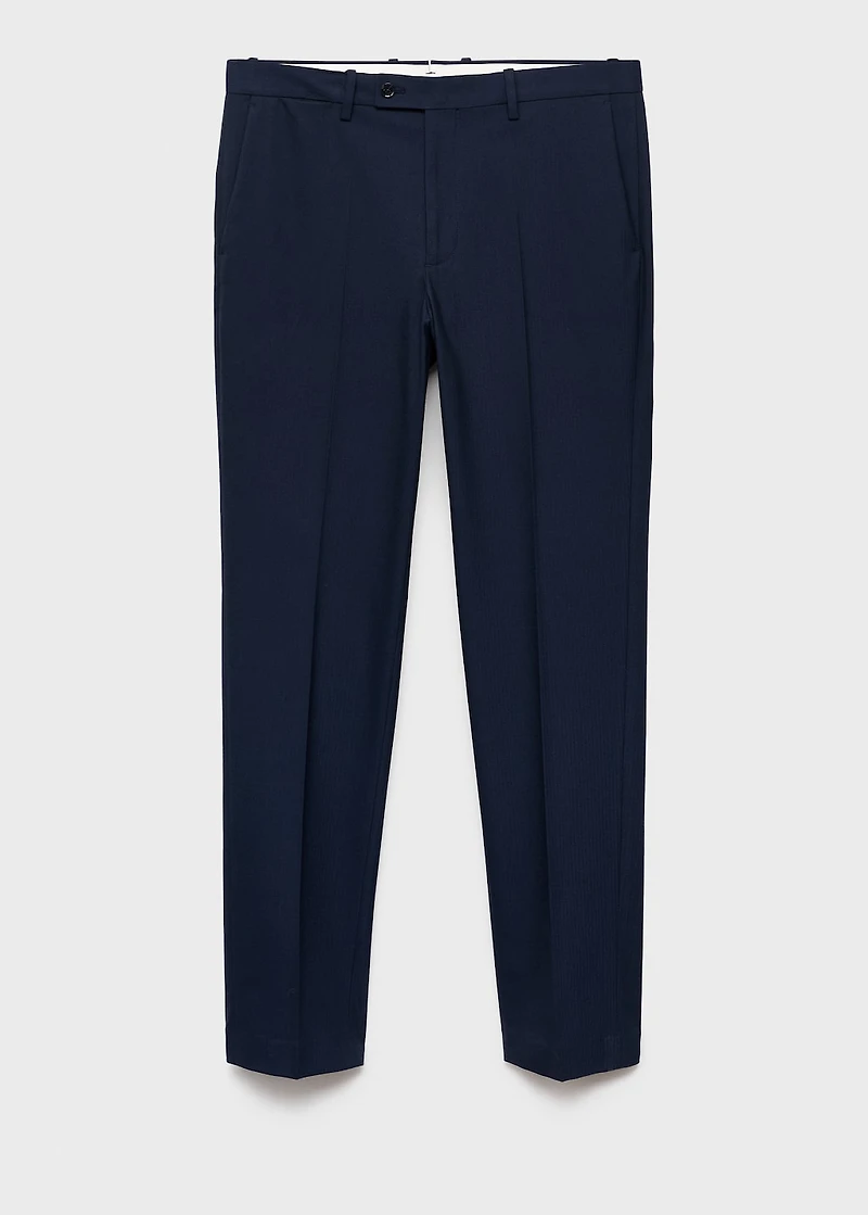 Monaco slim-fit suit pants