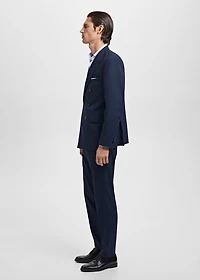 Monaco slim-fit suit pants