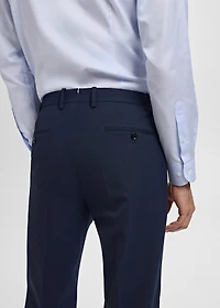 Monaco slim-fit suit pants