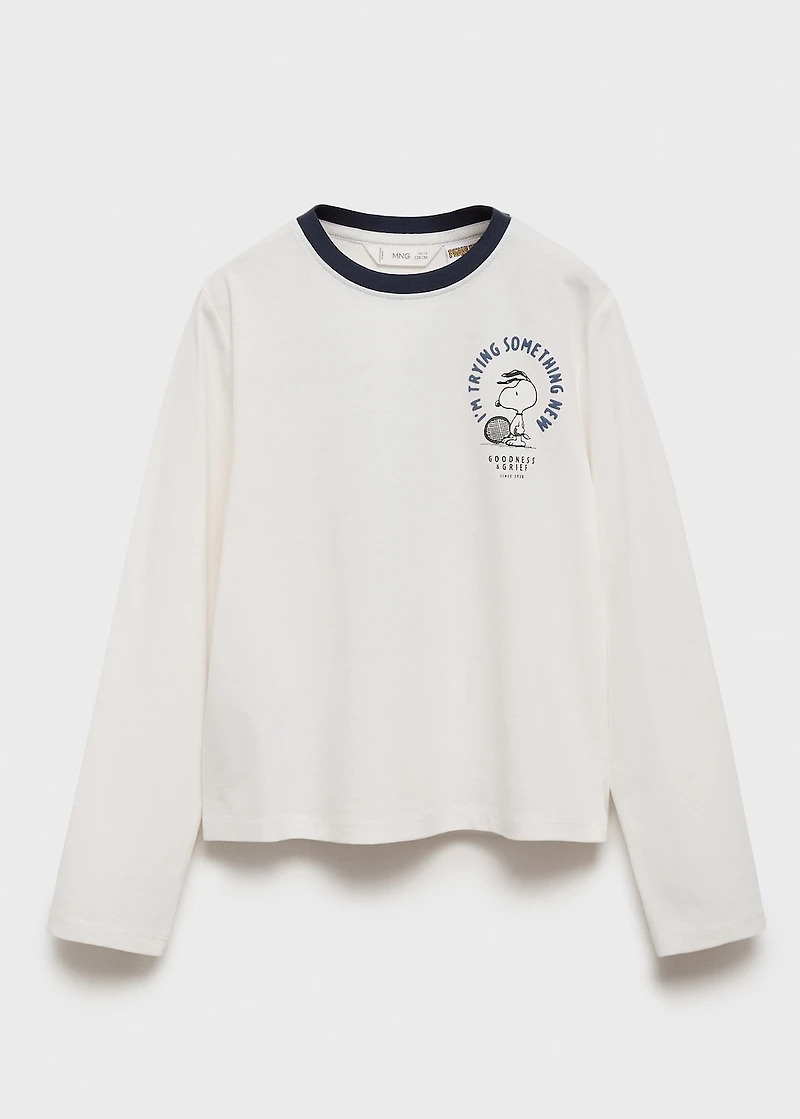 Snoopy printed t-shirt