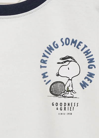 Snoopy printed t-shirt
