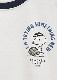 Snoopy printed t-shirt