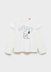 Snoopy cotton t-shirt