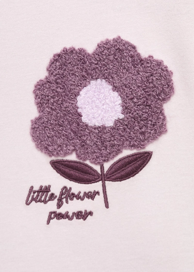 T-shirt with embroidered detail