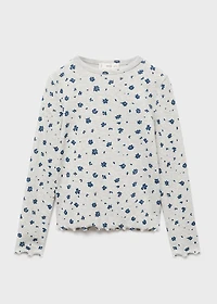 Floral-print t-shirt