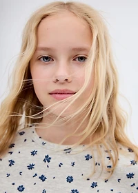 Floral-print t-shirt