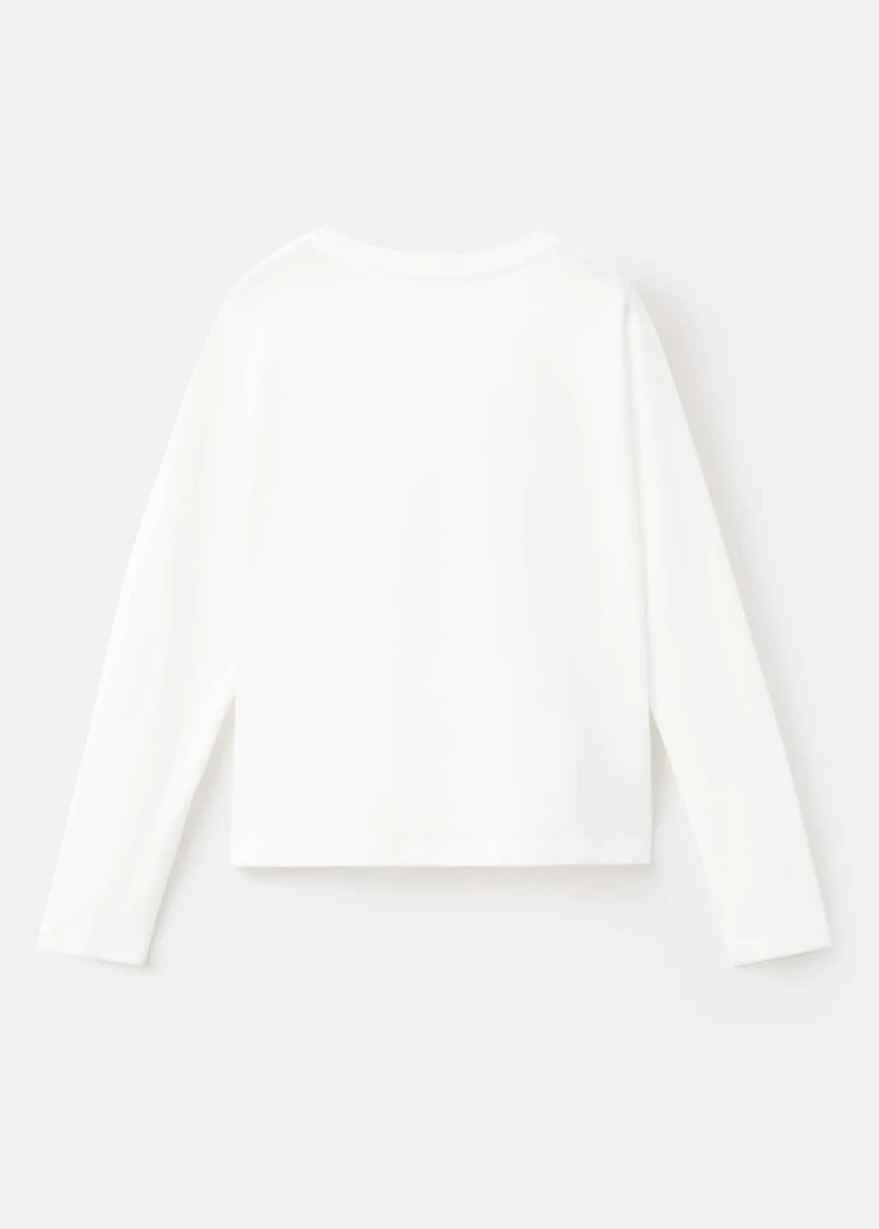 Printed long sleeve t-shirt