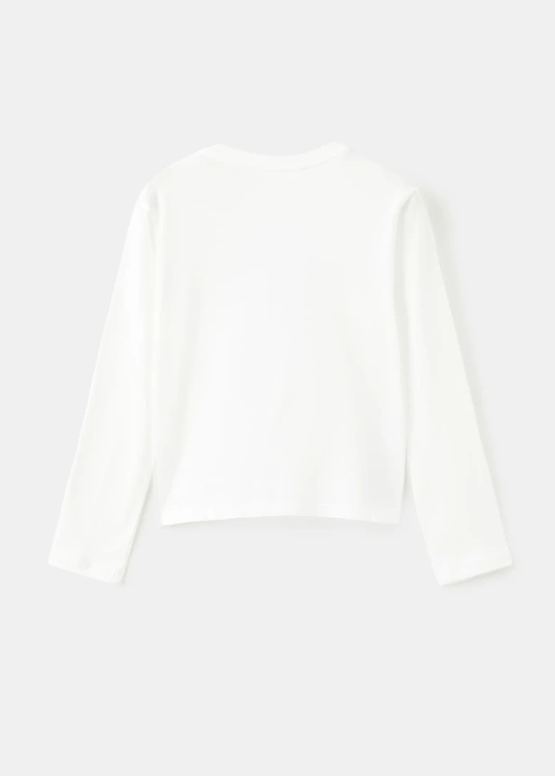 Printed long sleeve t-shirt