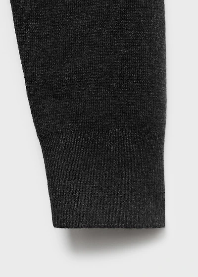 Knitted wool blend sweater