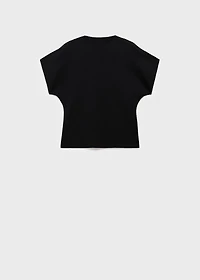 Fine-knit fitted sweater