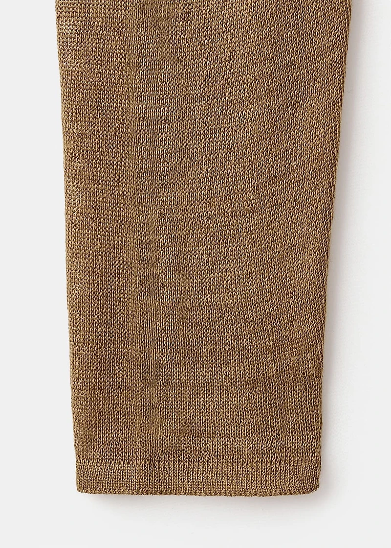 Wool-blend turtleneck sweater