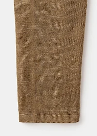 Wool-blend turtleneck sweater